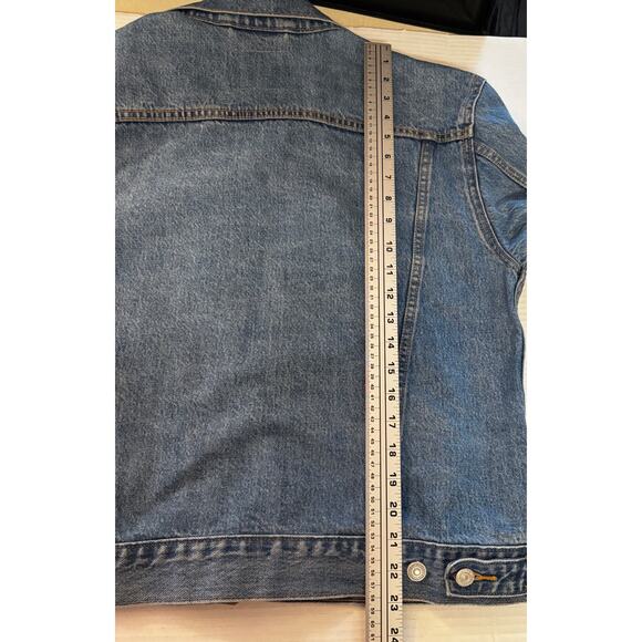 Levi's X Disney Mickey Mouse Women’s Denim Button Up Jacket Size L - Picture 14 of 15